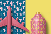 Cactus on acid | 20 funky patterns, a Pattern Graphic by Kenzagraphics (Thumbnail 6 of 8)