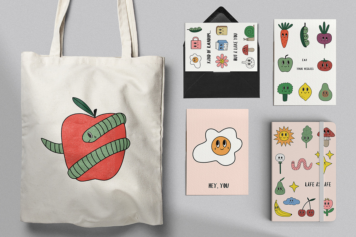 30 cute object illustrations, an Object Graphic by Mii Lab (Photo 7 of 7)