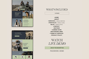 Marketing Agency Squarespace Website