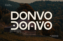 Donvo – Medieval Sans Serif Font