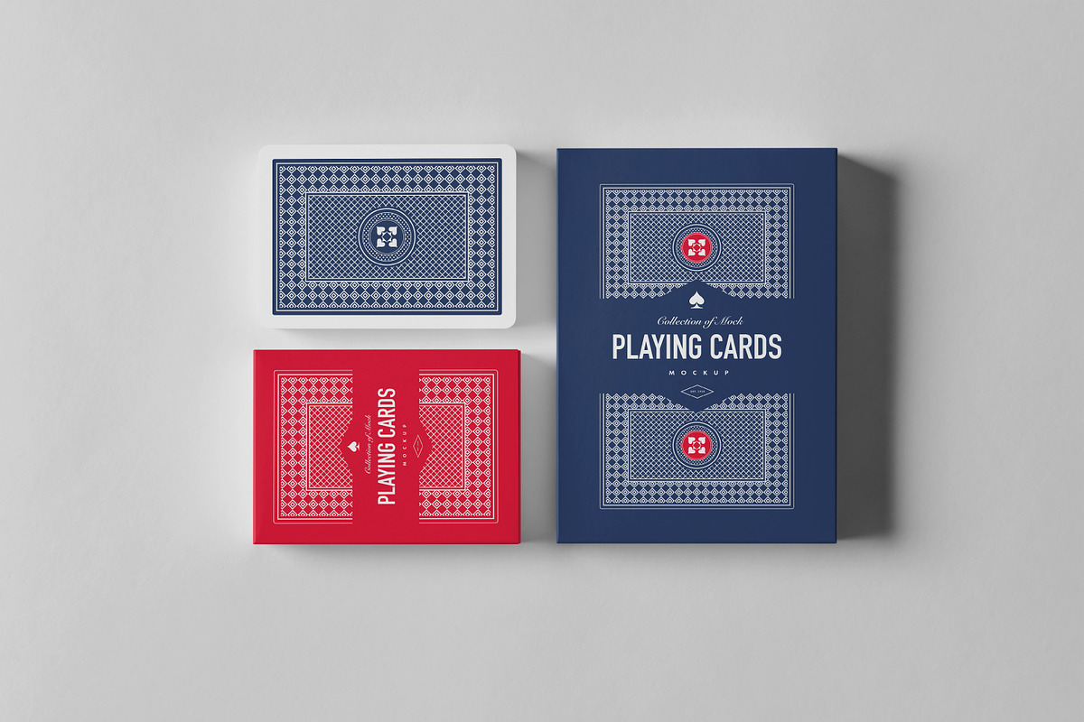 Playing Card Mock-up, a Merchandise Mockup by Yogurt86 (Photo 11 of 11)