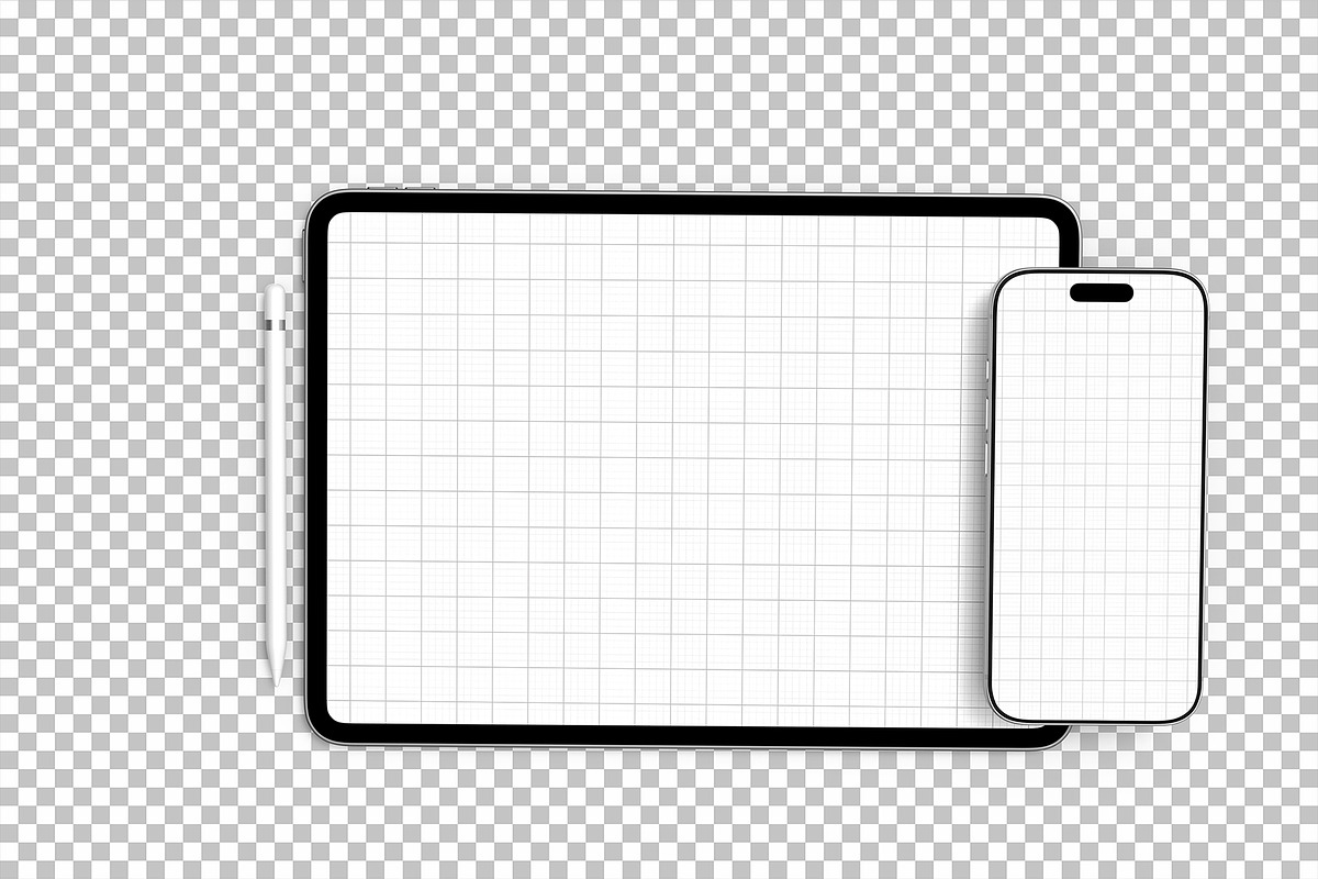 Tablet and Phone Screen PSD Mockup, an iPad Mockup by graphypix (Photo 4 of 4)