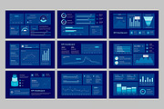 KPI Dashboard Keynote Templates, a Presentation Template by Fit-tee (Thumbnail 3 of 4)