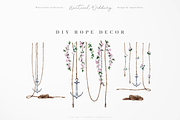 Nautical Beach Wedding Illustrations, a Decorative Illustration by Aquarellina (Thumbnail 31 of 34)