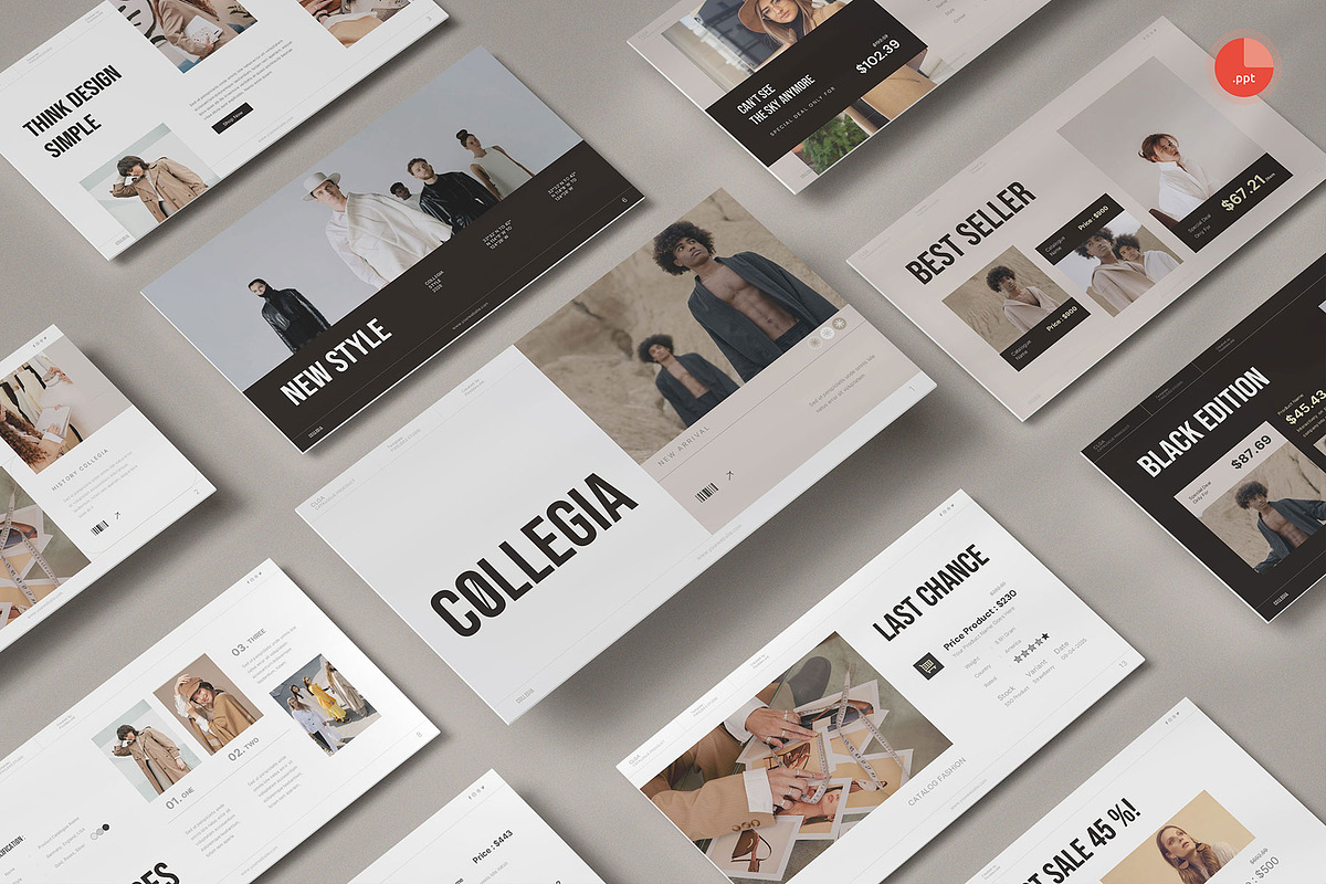 Product Catalogue PowerPoint, a Presentation Template by Pixslides (Photo 1 of 4)