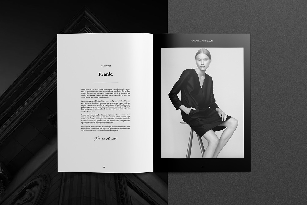 Fashion Lookbook - Frank, a Magazine Template by OpulentStu (Photo 4 of 12)