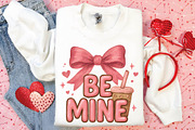 Be Mine Coquette Bow Valentine PNG, an Illustration by DreamPrint404 (Thumbnail 8 of 8)