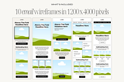 Email Wireframes Canva Templates, an Email Template by Creatif Foundry (Thumbnail 4 of 8)