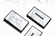 Marble business card template, a Business Card Template by Chic templates (Thumbnail 2 of 3)
