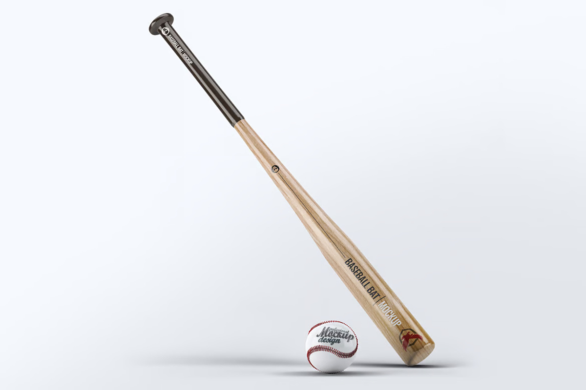 Baseball Bat Mock-Up, a Product Mockup by DesignRushMarket (Photo 3 of 6)