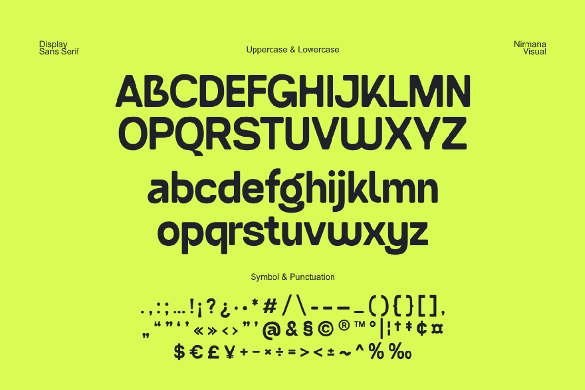Moflat - Display Sans Serif, a Sans Serif Font by Nirmana Visual (Photo 2 of 10)