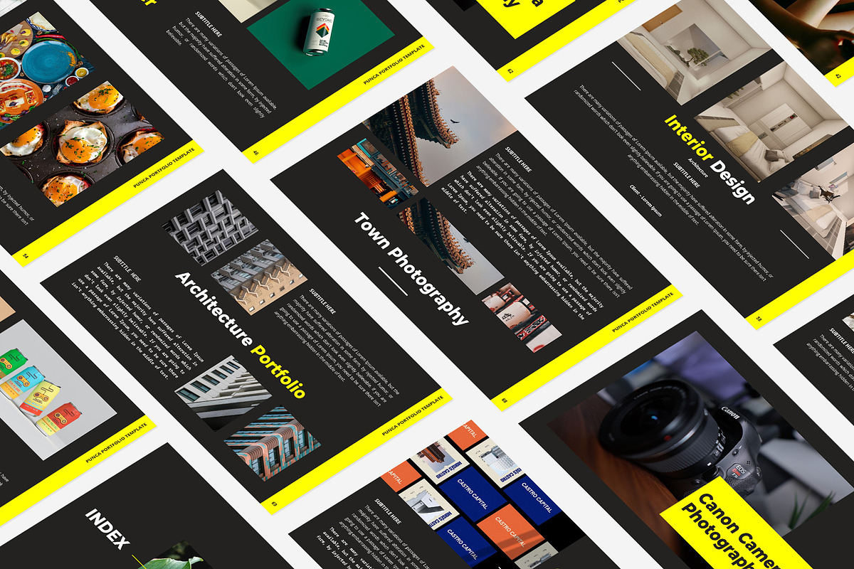 Portfolio Google Slides Template, a Presentation Template by Gaize (Photo 10 of 11)