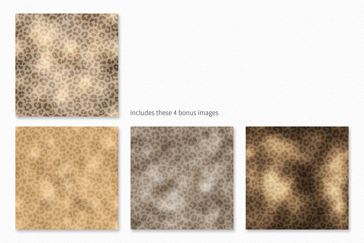 Seamless Foil Leopard Print Patterns, a Pattern Graphic by rileyBgraphics (Photo 3 of 8)