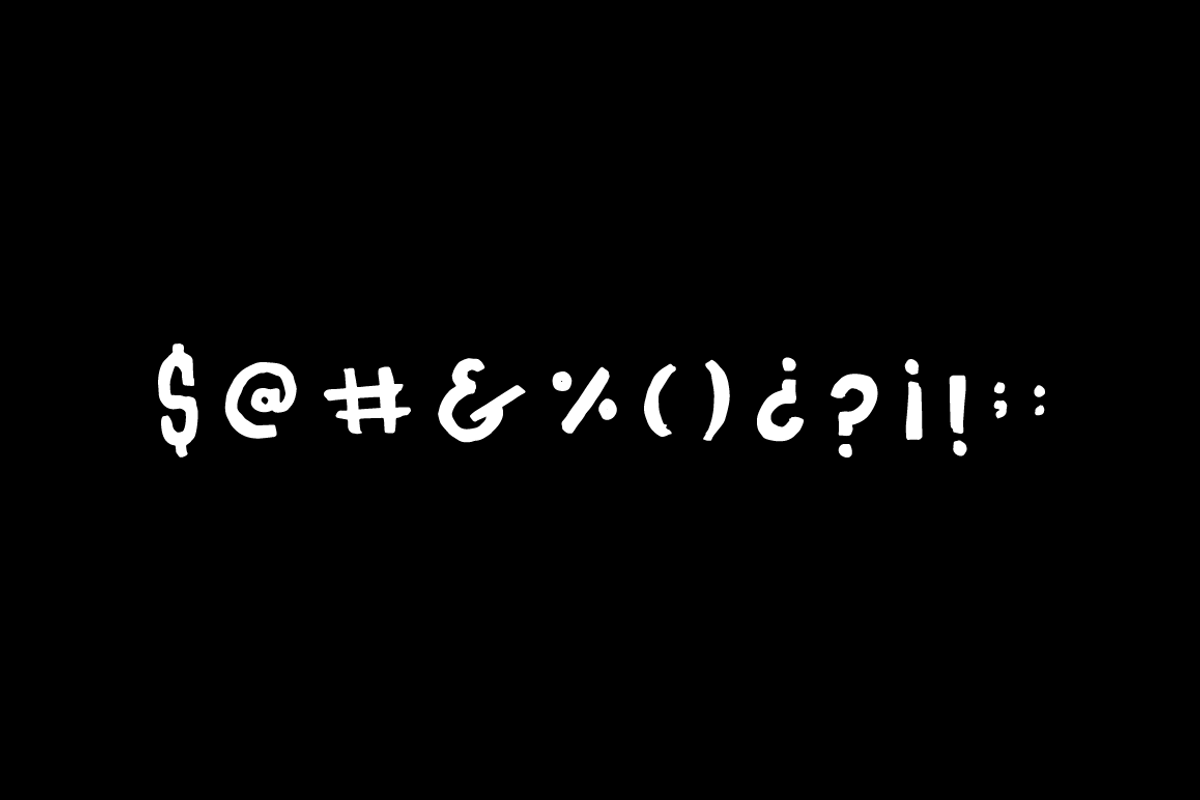 Wild — Block Font preview 3