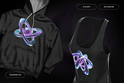 Holographic metallic 3D shapes, an Object Graphic by Fox's Monday (Thumbnail 7 of 10)