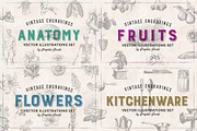 Vintage Illustration Bundle 80% OFF, an Object Graphic by Graphic Goods (Thumbnail 9 of 10)