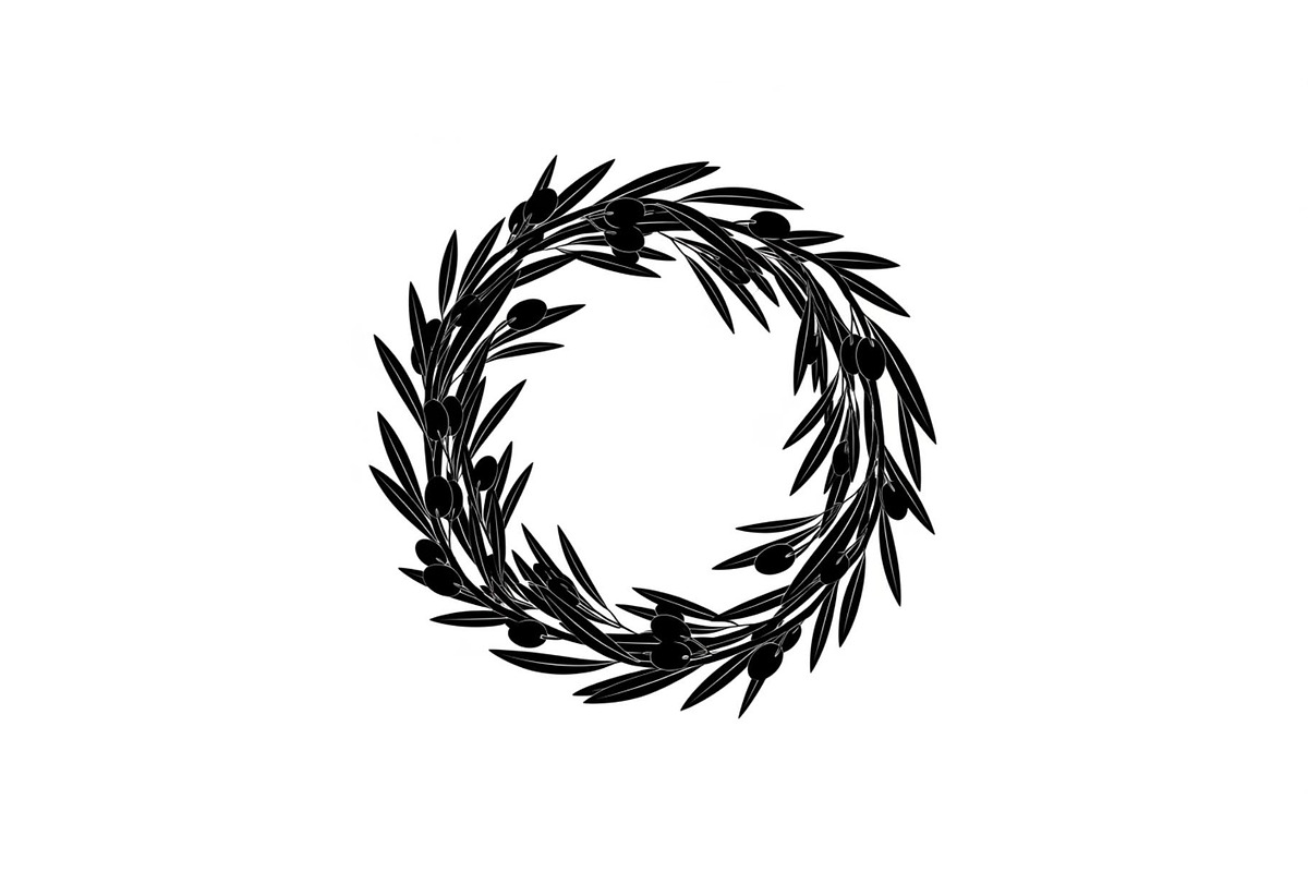 Floral Wreath Circle SVG Bundle, an Illustration by Creativeshirt (Photo 24 of 51)