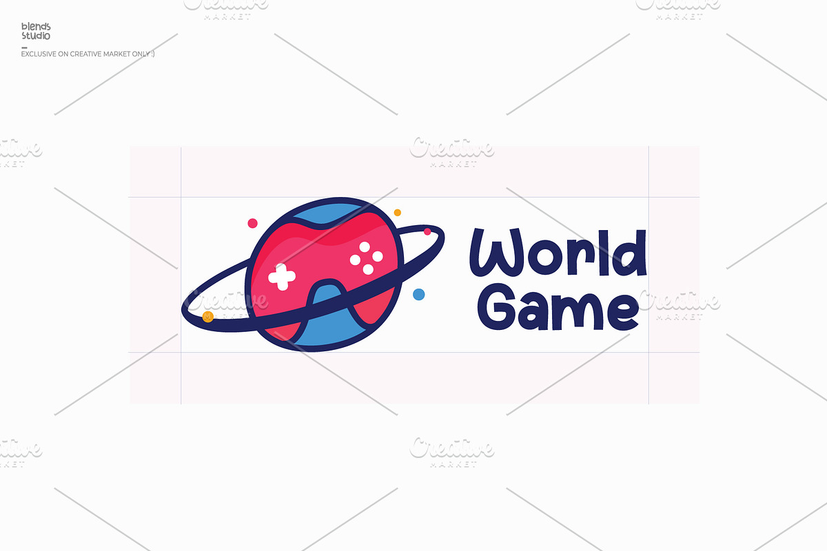 WorldGame Logo, a Branding & Logo Template by blends.studio (Photo 3 of 4)