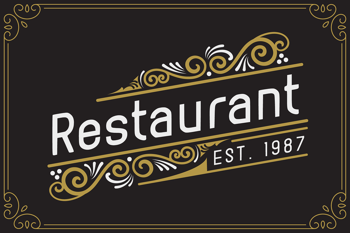 Rolando Vintage Font preview 3