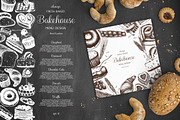 Bakery Menu Design, a Food Illustration by Yevheniia (Thumbnail 3 of 5)