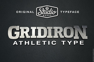 Gridiron | Athletic Display Type