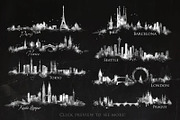 Silhouette city, an Illustration by Anna (Thumbnail 4 of 6)