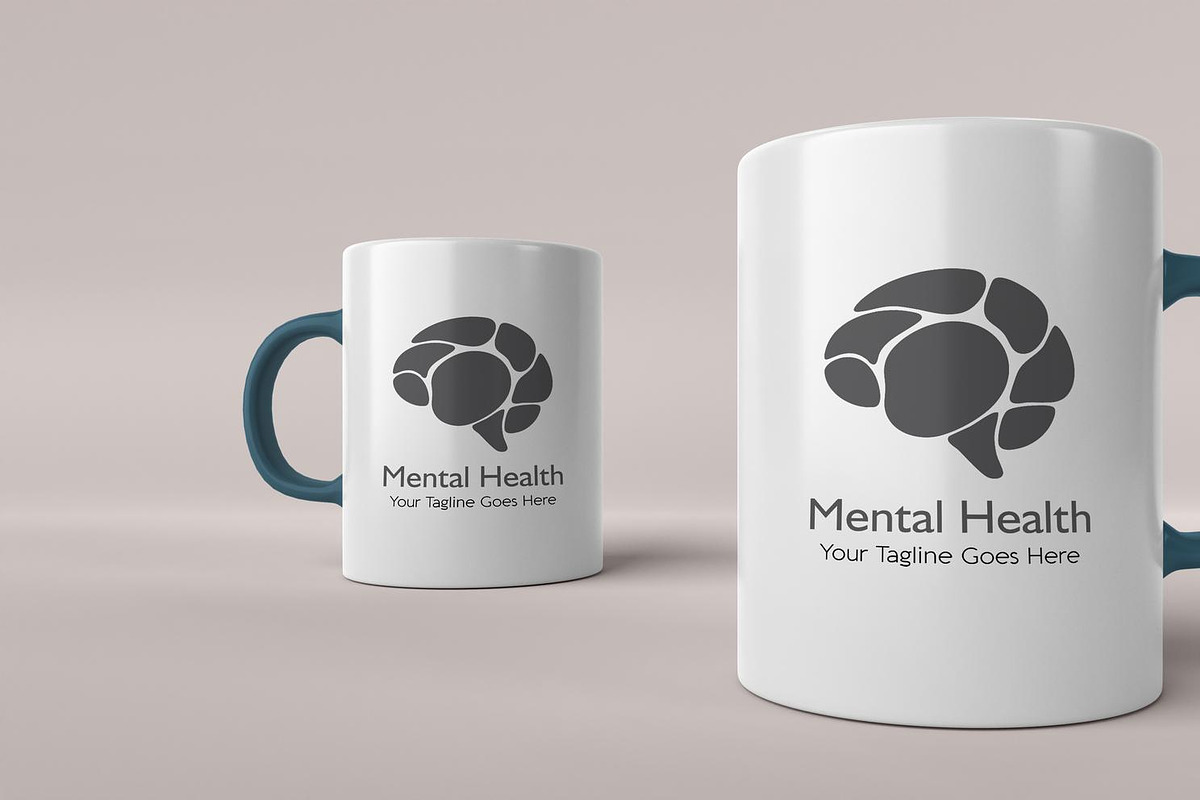 Minimalist Brain Logo Template, a Branding & Logo Template by YUDesignStore (Photo 6 of 9)