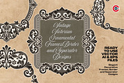 Vintage Victorian Ornamental Frames, a Decorative Illustration by C-Kav (Thumbnail 3 of 7)