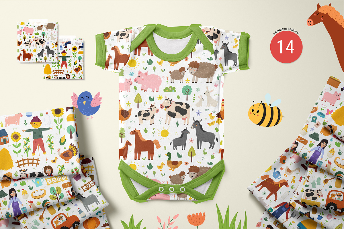 Big Farm Collection: 697 in 1, an Animal Illustration by Gulnara Sabirova (Photo 18 of 30)
