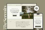 Therapist Squarespace Template, a Squarespace Template by Eden Origin Studio (Thumbnail 1 of 11)