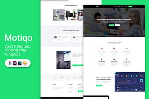 Saas & Startup Landing Page Template