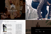 Modern Branding Package, a Branding & Logo Template by Light & Line Designs (Thumbnail 2 of 7)