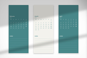 Teal Minimalist Yearly Planner 2026, a Print Template by McLittle Stock