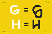 Giniloh - Unique Modern Sans, a Sans Serif Font by Boril Std (Thumbnail 4 of 11)