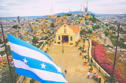 Guayaquil ecuador stock photo