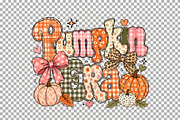 Pumpkin PNG Autumn Sticker Tshirt, a Seasonal Illustration by SugarCloudStudioArt (Thumbnail 6 of 6)