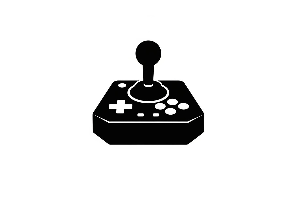 50 Retro Gaming Joystick Vector Bund, an Illustration by Creativeshirt (Photo 21 of 51)