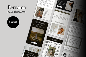 Flodesk Email Template Kit | Bergamo