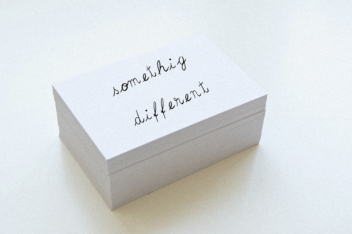 Maricel - A Strange Font, a Script Font by Monkey's Dream Studio (Photo 3 of 5)