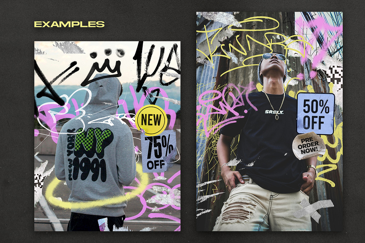 Graffiti Street's Pack PNG Elements, an Object Graphic by Broken Bitmap (Photo 14 of 20)