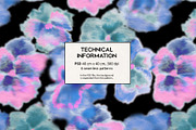 Anne. Blurred floral pattern, a Pattern Graphic by emeraldthue (Thumbnail 2 of 5)