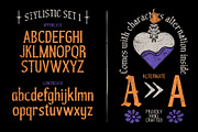 Black Chorola Typeface, a Blackletter Font by alit design (Thumbnail 3 of 15)