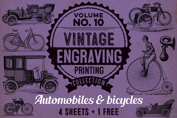 Old automobiles & bicycles + BONUS preview 5