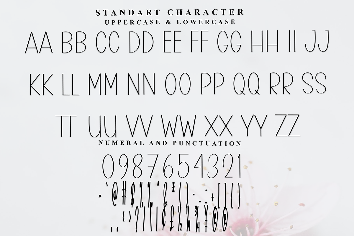 Simple Romance, a Sans Serif Font by FreshTypeINK (Photo 3 of 6)
