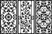Elegant Lasercut Panel Vector Bundle, an Illustration by yasushie (Thumbnail 5 of 21)