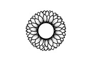 Floral Mandala Circle Frame Bundle, an Illustration by Gaye Art (Thumbnail 23 of 51)