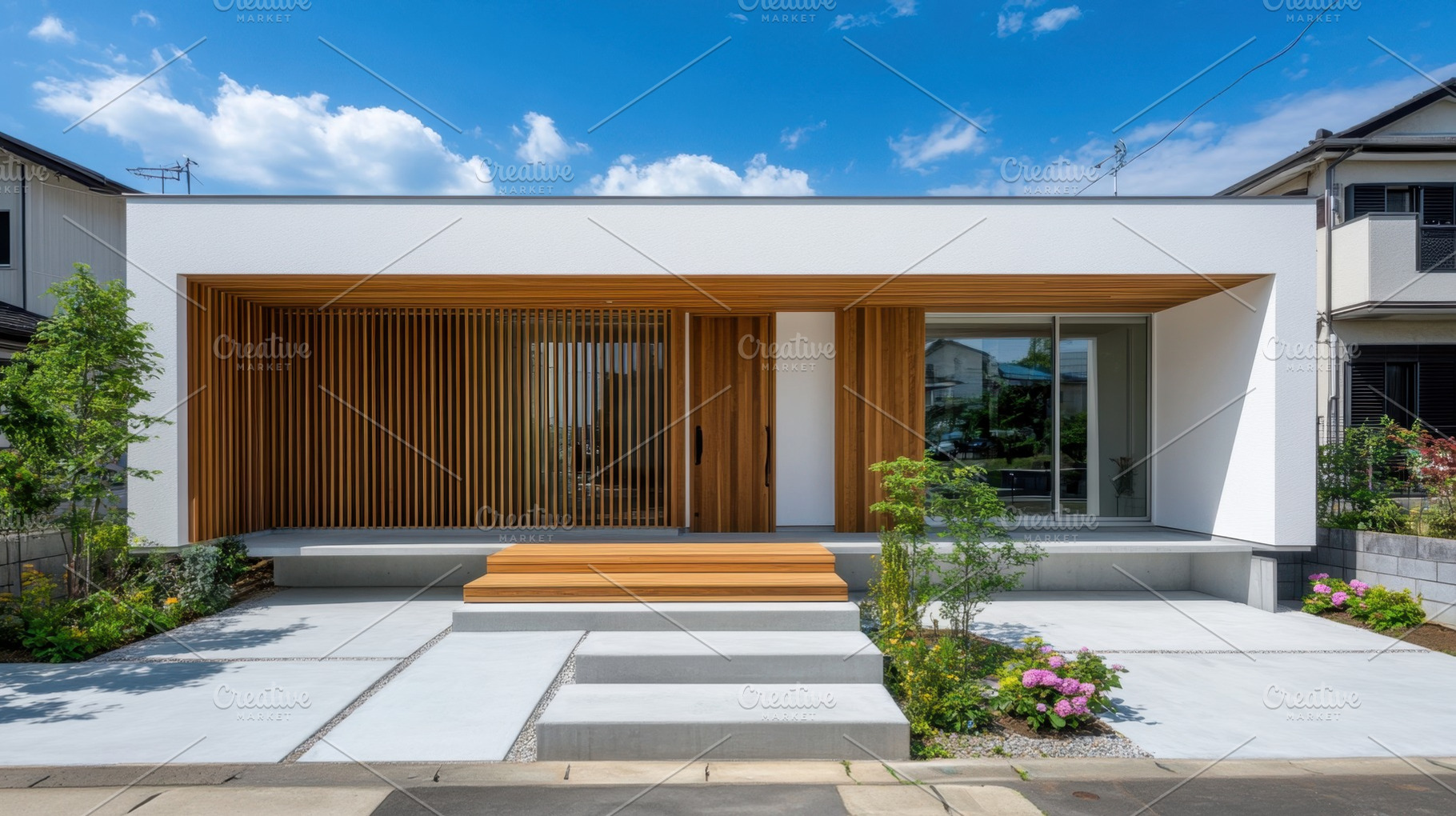 Modern home design in sunny location, a Photo by Beautiful things