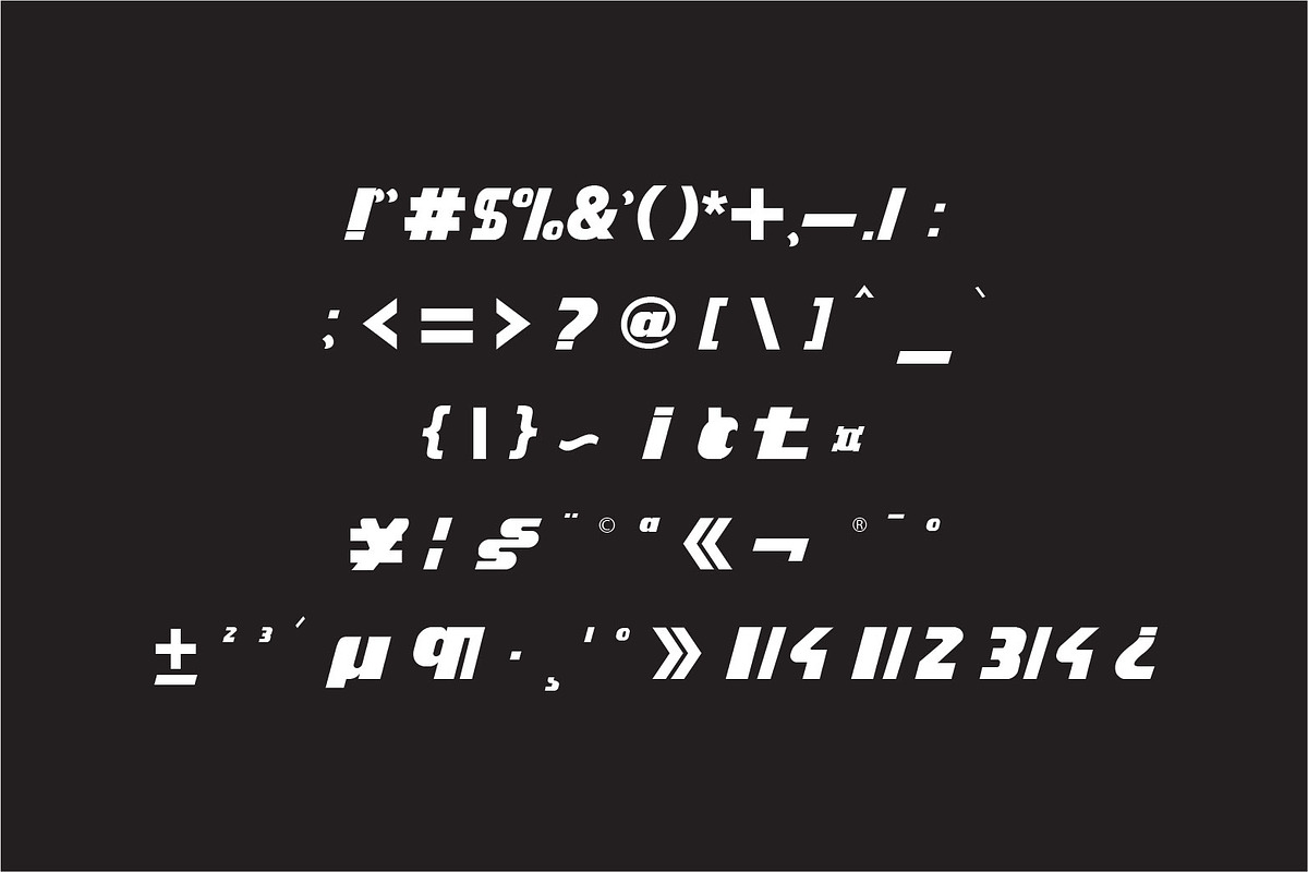 Be Bold Ultra Bold titling font, a Sans Serif Font by WAP (Photo 5 of 6)