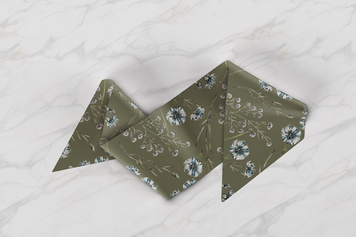 Silk Scarf 01, a Product Mockup by Easy Mocks (Photo 2 of 10)