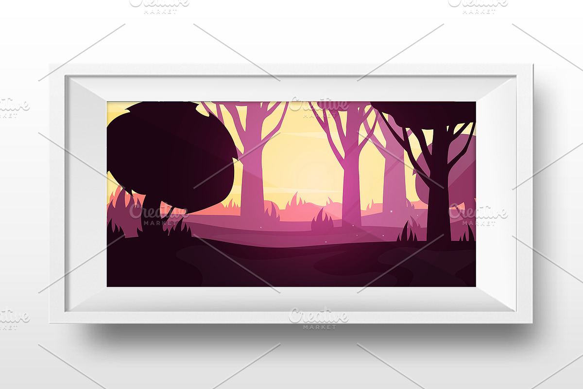 Forest banners, an Illustration by Leo Edition (Photo 5 of 5)